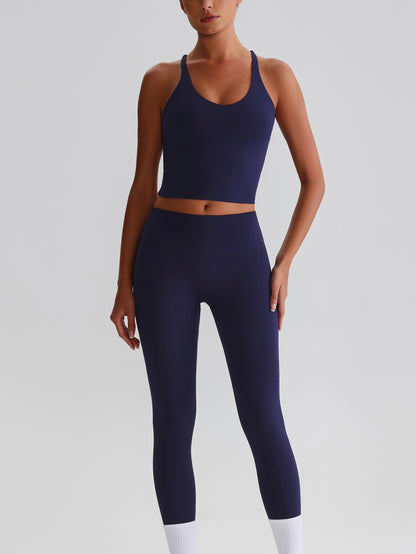 iTOUCH crossover colorful Tank Top & Legging Set