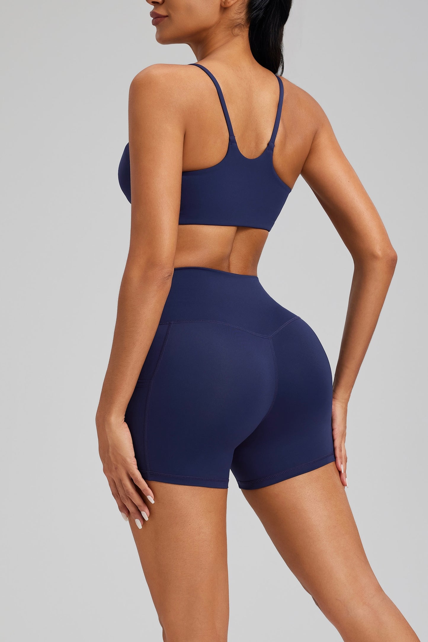 Hot Summer Beach Yoga Bra&Shorts Set Soft Cloudy Feel