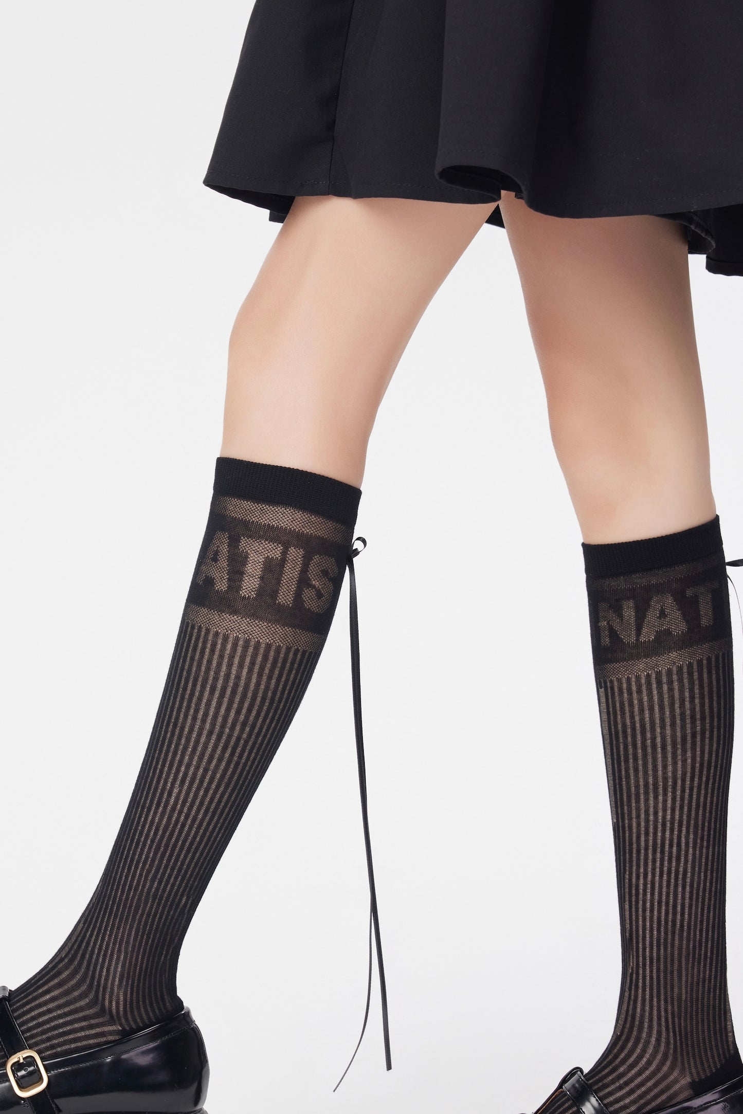 Court Sweetheart Ballet Style Bow Tie Lace Calf Socks Tennis&Pickleball