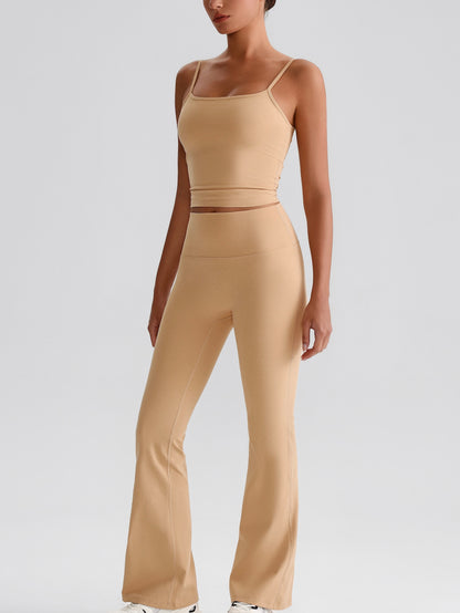iTOUCH Daily-chill Yoga Singlet & Wide-legging Set