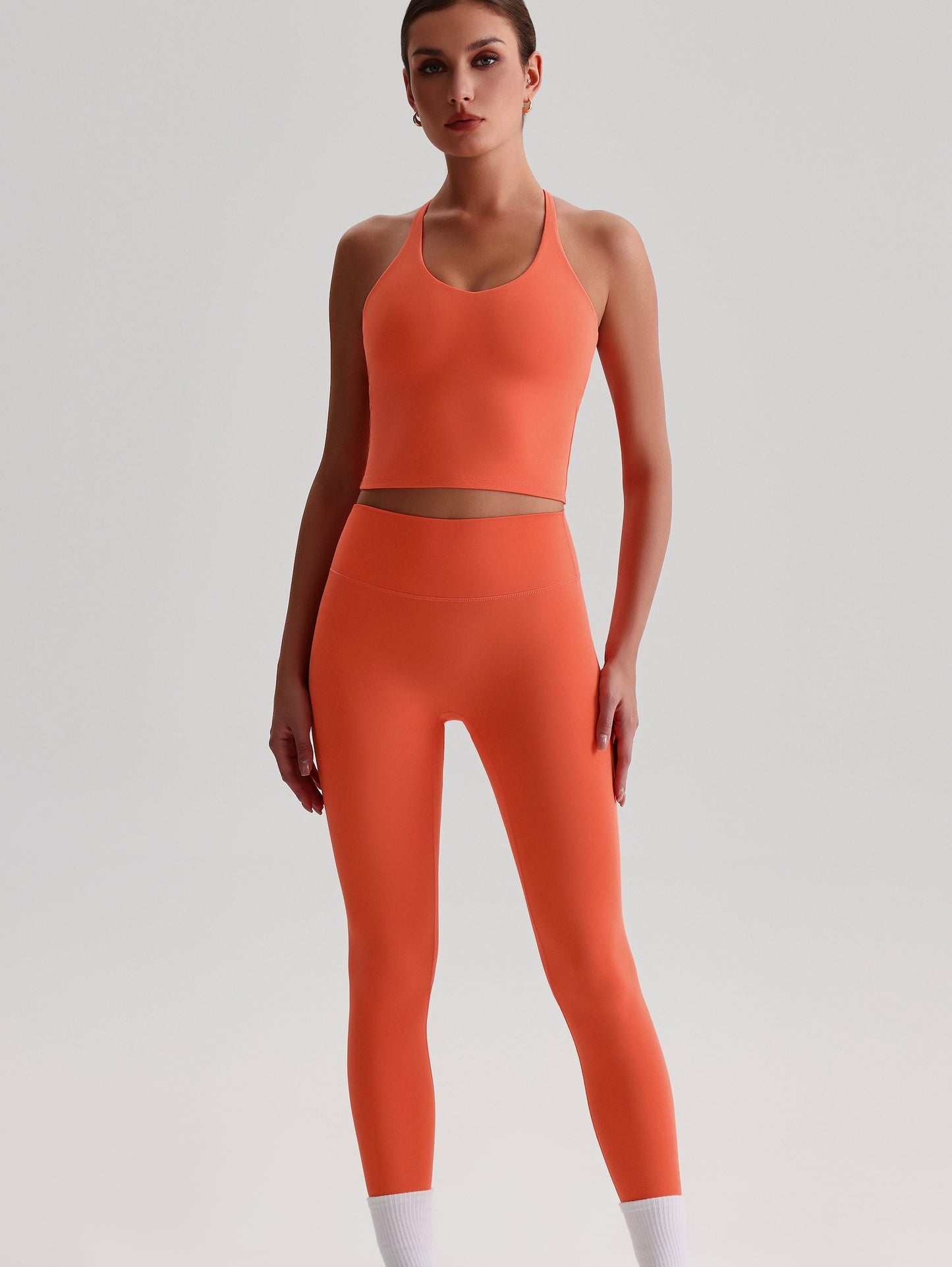 iTOUCH crossover colorful Tank Top & Legging Set