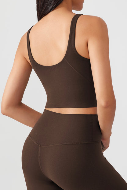 Skin Touch Cream Yoga Top