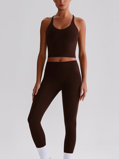 iTOUCH crossover colorful Tank Top & Legging Set