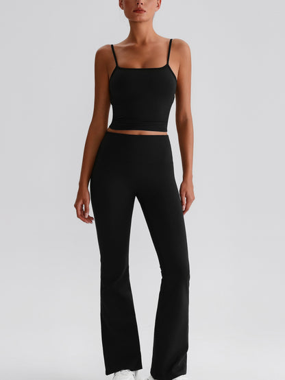 iTOUCH Daily-chill Yoga Singlet & Wide-legging Set