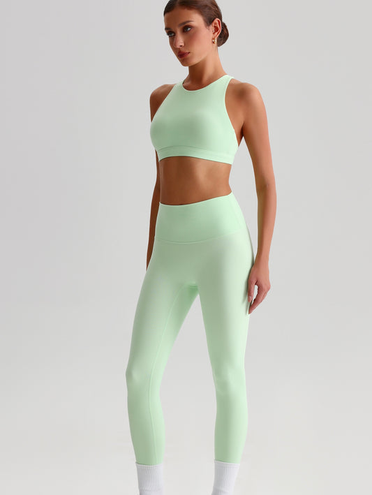 iTOUCH Crossover High-waisted Bra & Legging Set Firming & Shaping-body