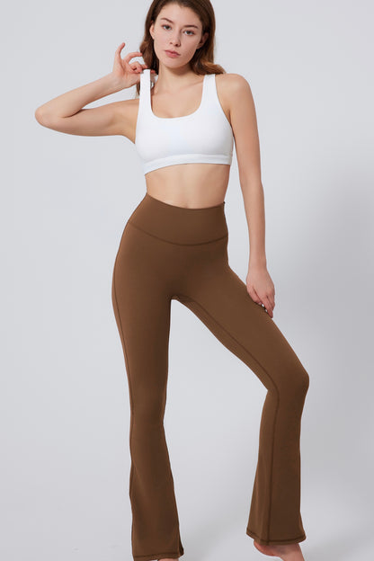 High-strength anti-vibration Yoga Bra&Wide-leggings Set