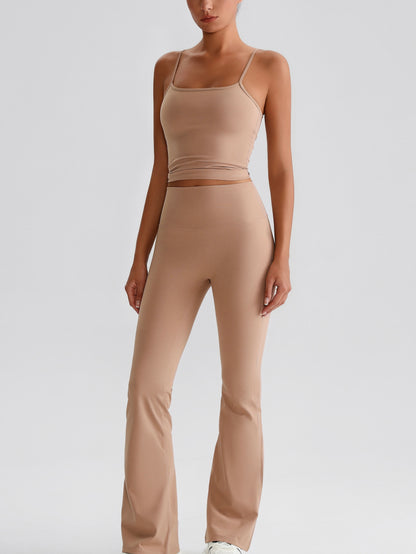 iTOUCH Daily-chill Yoga Singlet & Wide-legging Set