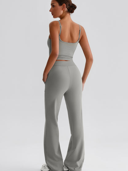 iTOUCH Daily-chill Yoga Singlet & Wide-legging Set